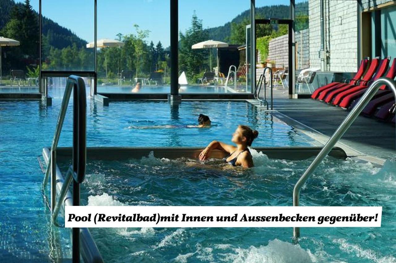 C3 Albmatte-Fewo Sauna, Hallenbad Aussenbecken Massagen Nebenan 상트블라신 외부 사진